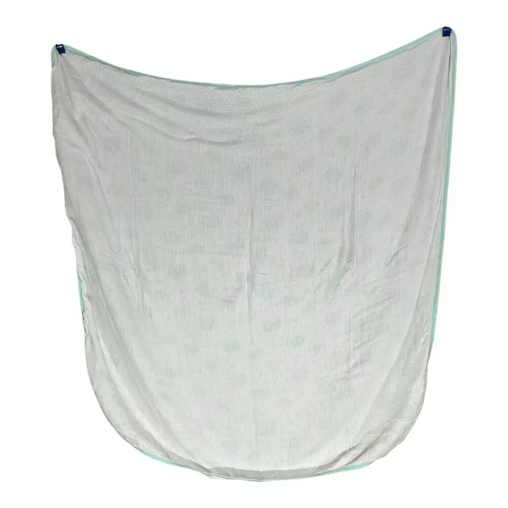 Aden & Anais Ellie Elephant Bird Baby Blanket Yellow Gray Green Blue Muslin